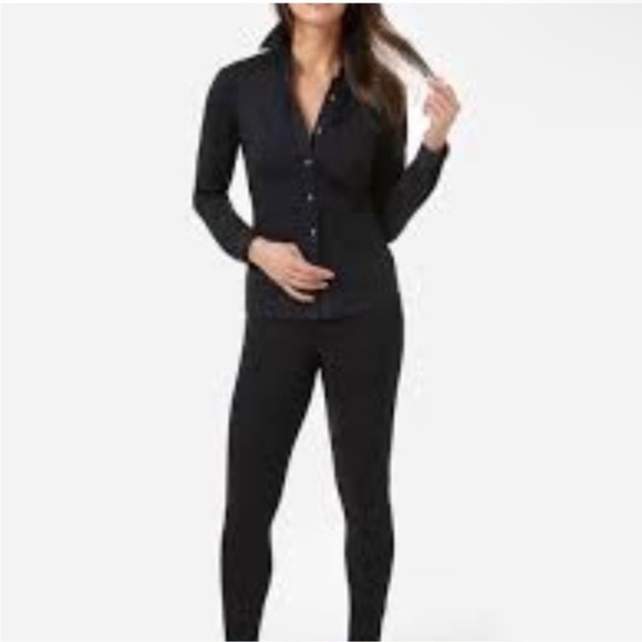 J. McLaughlin Black Leggings Women's Small Stretchy Classic Casual - Picture 1 of 8